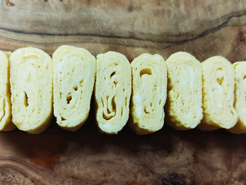 卵1個で☆園児のお弁当卵焼き